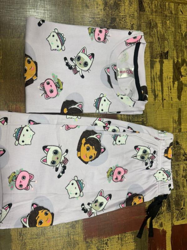 Kitty Cartoon short set