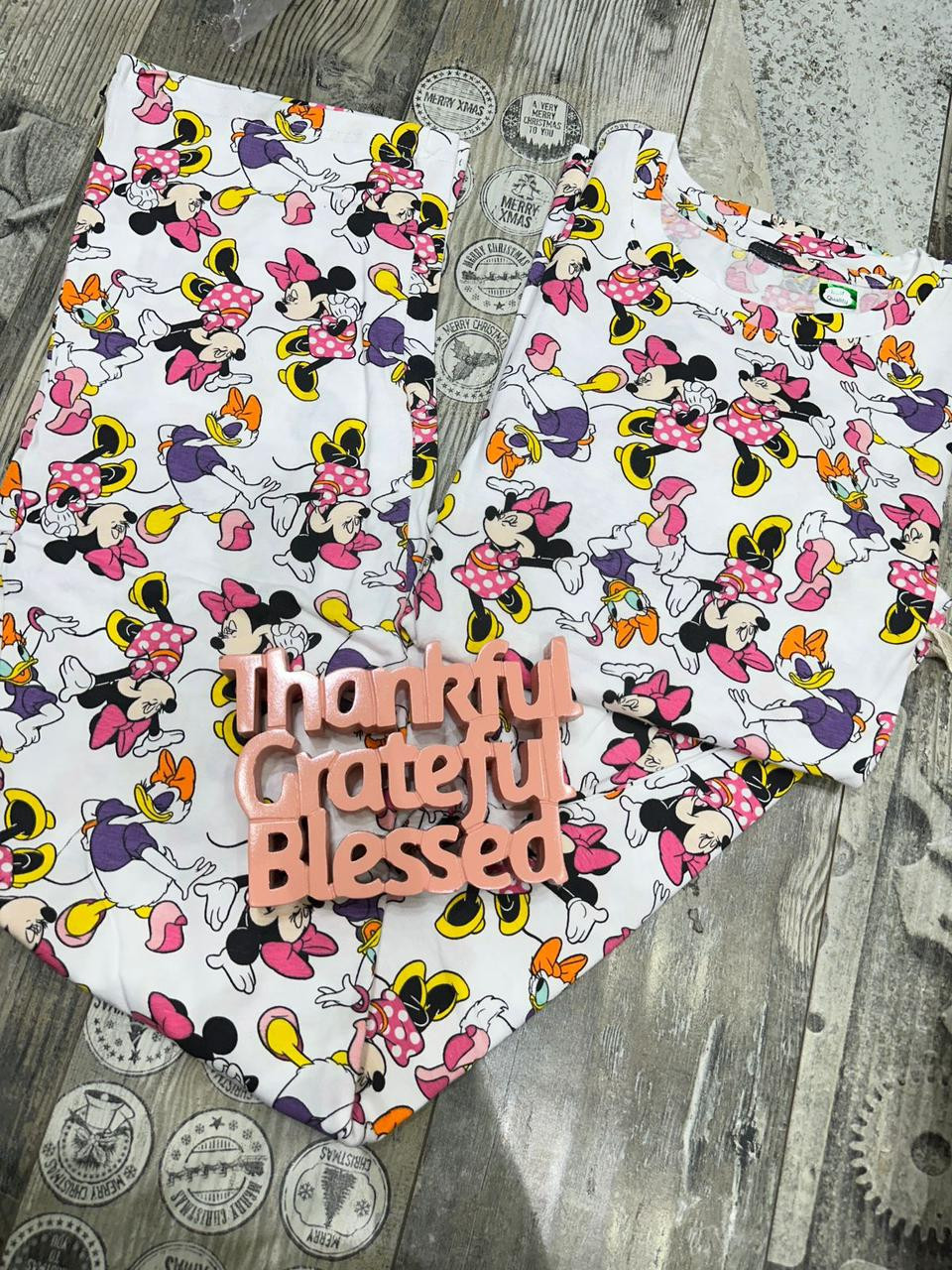 Mini Mouse Printed Nighsuit