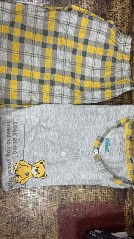 Teddy bear short set