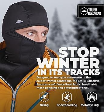 Balaclava Ski Mask - Winter Face Mask for Men & Women - Cold Weather Gear for Skiing, Snowboarding & Motorcycle Riding